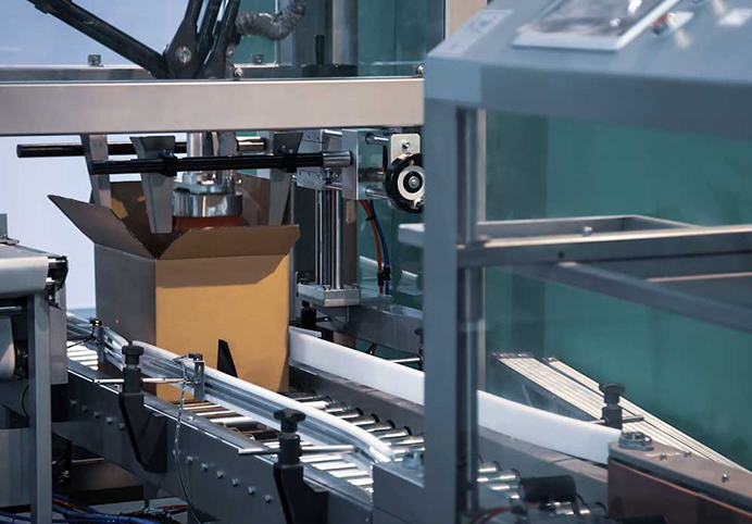 Box Labeling-Strapping-Online Weighing Line