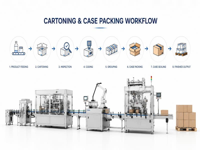 Automated Packaging Line Factory